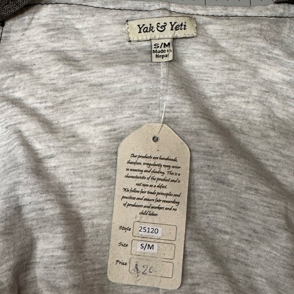 Yak N Yeti NWT Size S/M Colorful Overall Patchwork Midi Dress - Picture 9 of 15